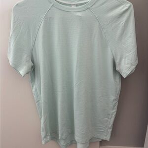 Lululemon teal running shirt. Size 6.